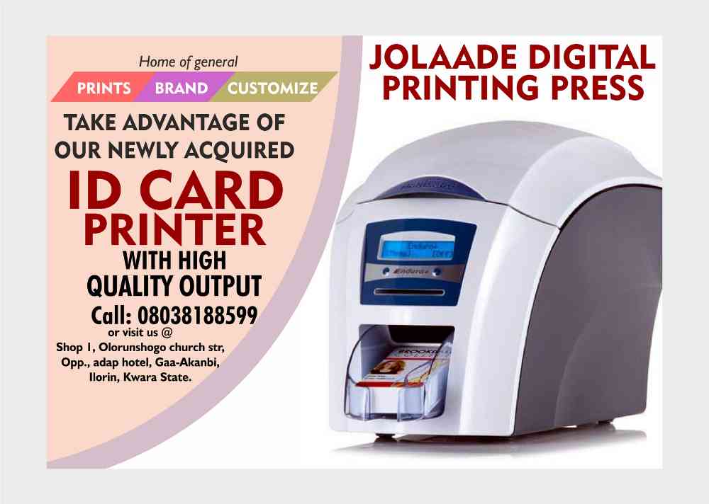 Jolaade Digital Printing Press